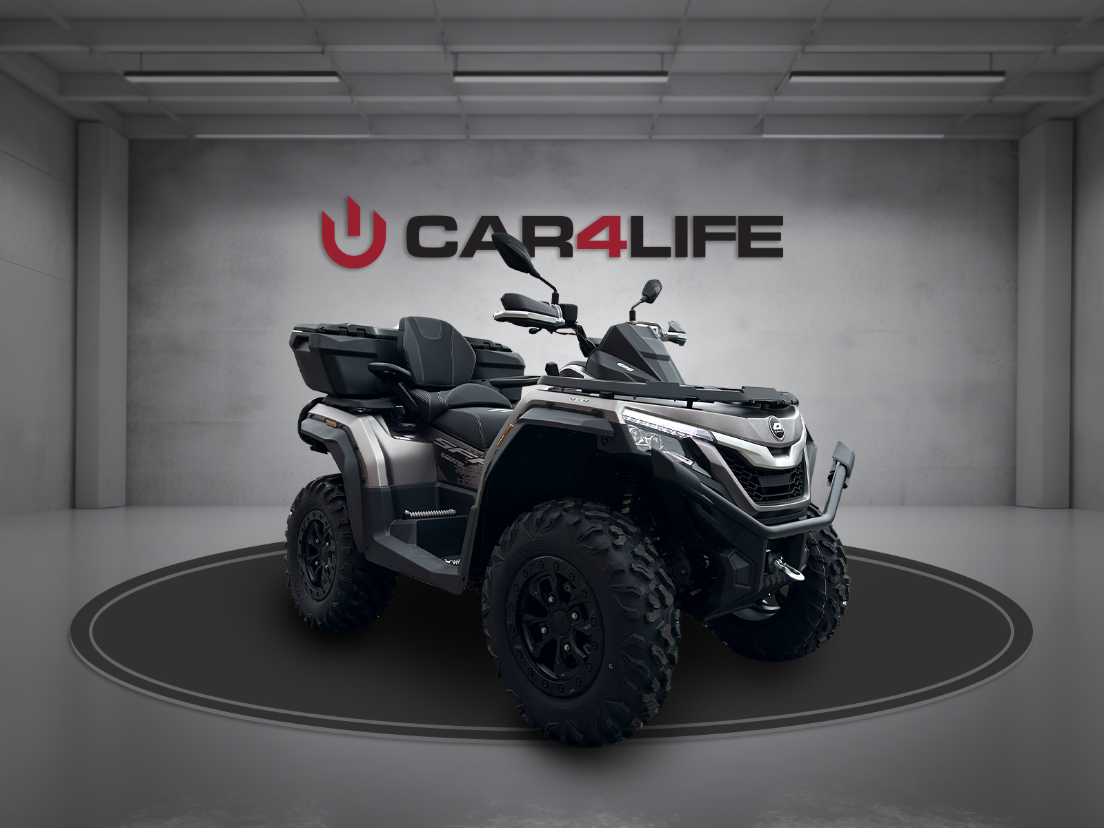 QJ Motors Quad 1000ccm Grau