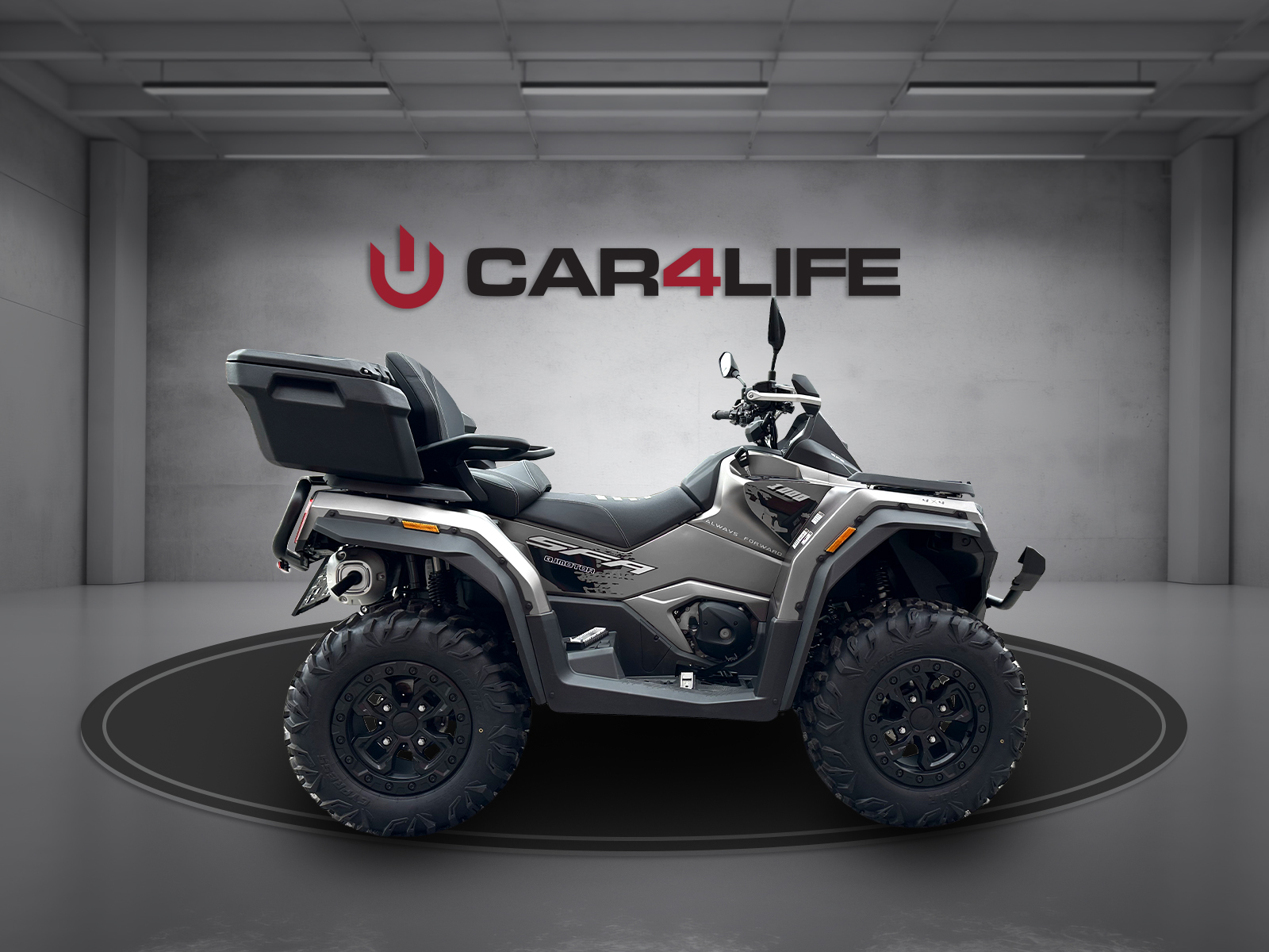 QJ Motors Quad 1000ccm Grau