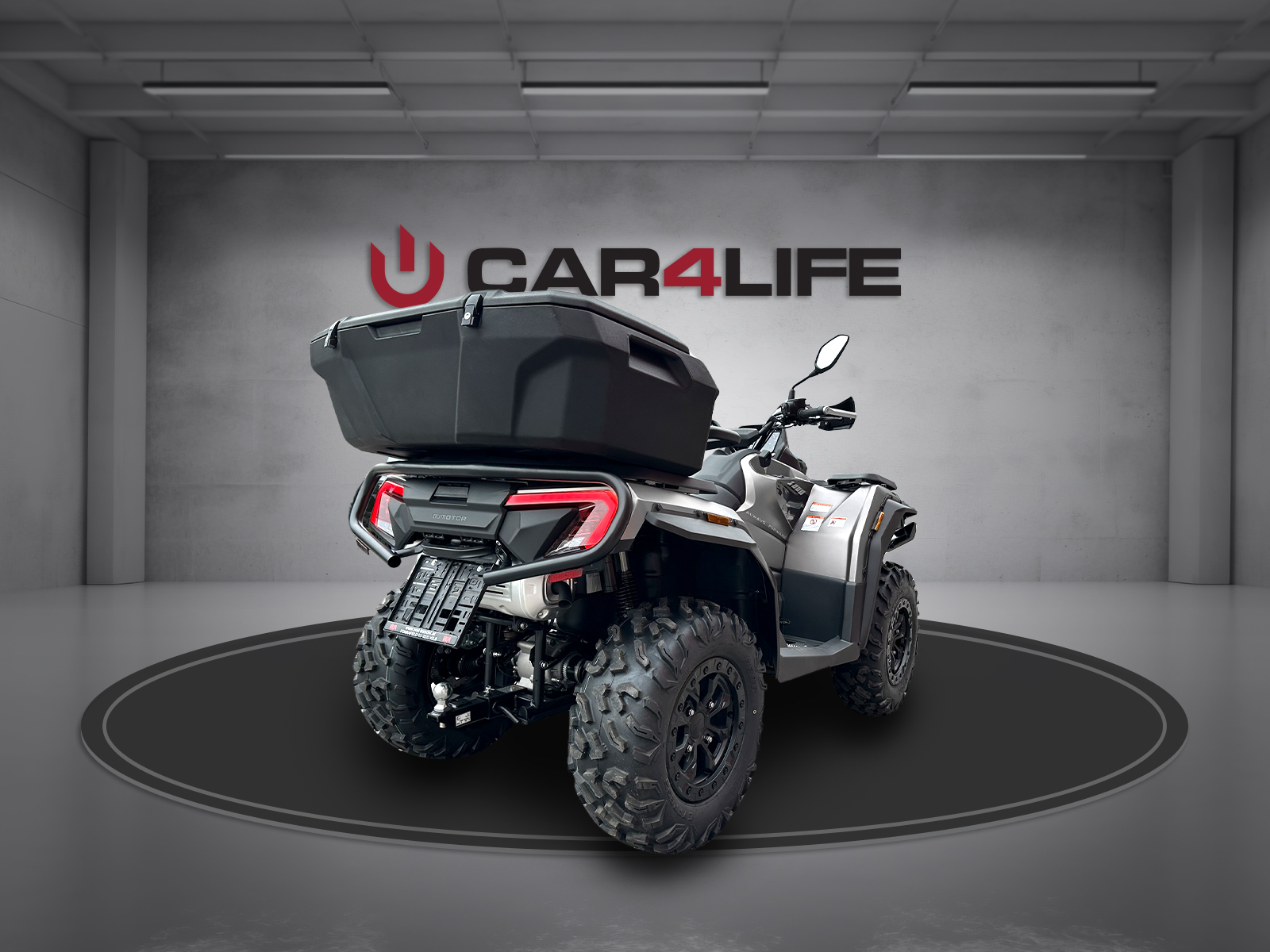QJ Motors Quad 1000ccm Grau