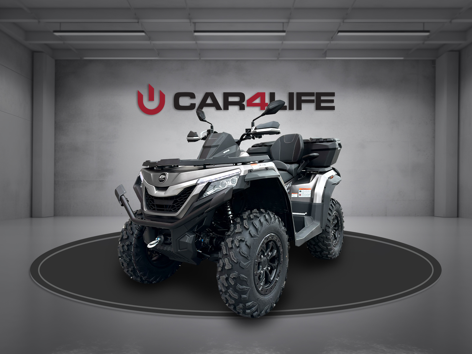 QJ Motors Quad 1000ccm Grau