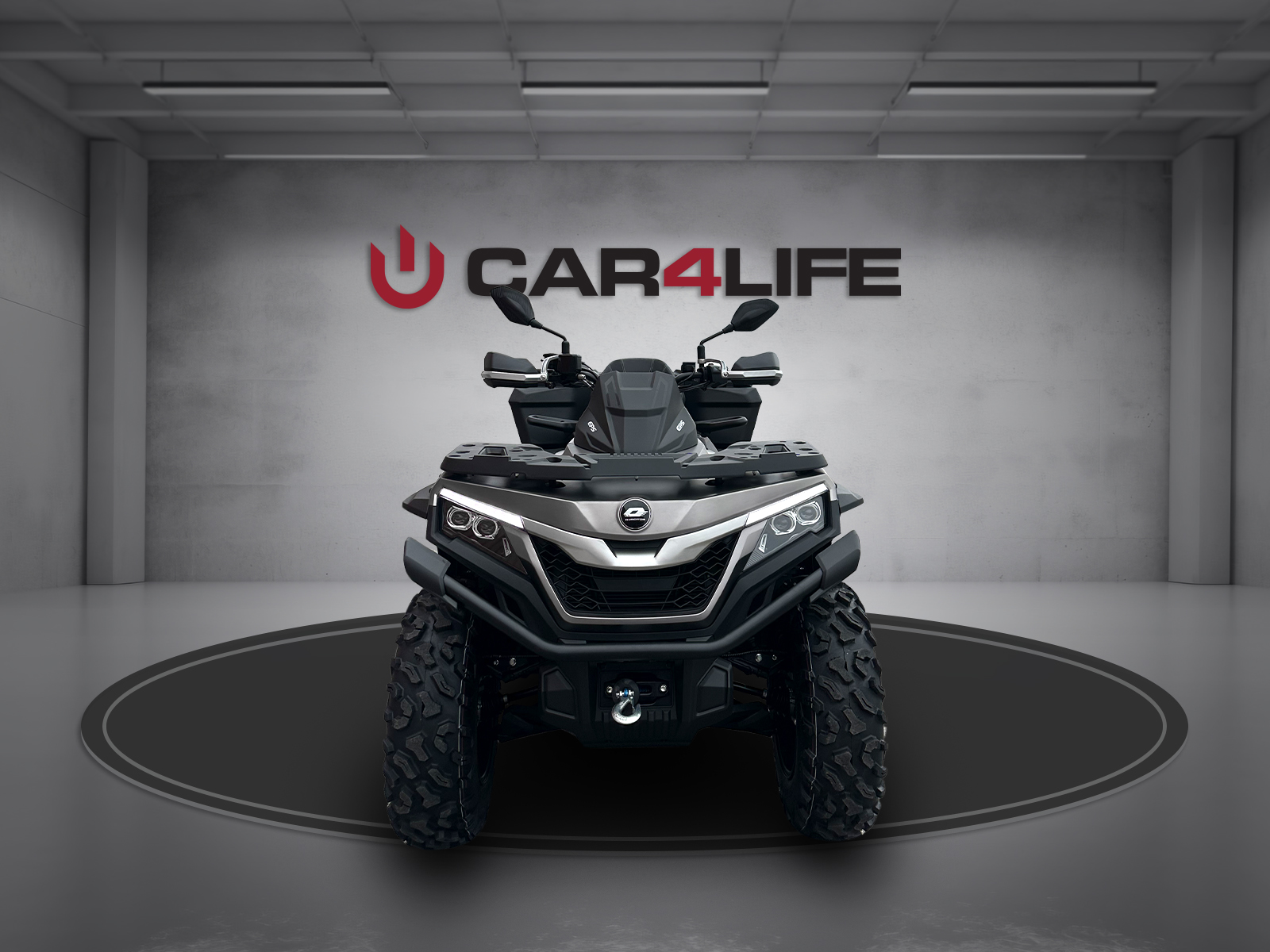 QJ Motors Quad 1000ccm Grau