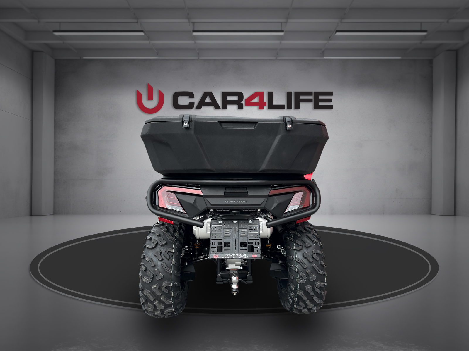 QJ Motors Quad 1000ccm Schwarz