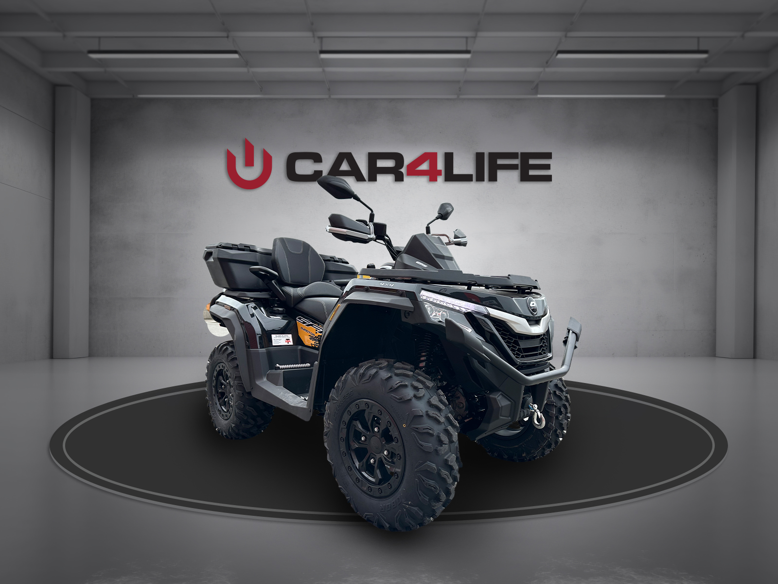 QJ Motors Quad 1000ccm Schwarz