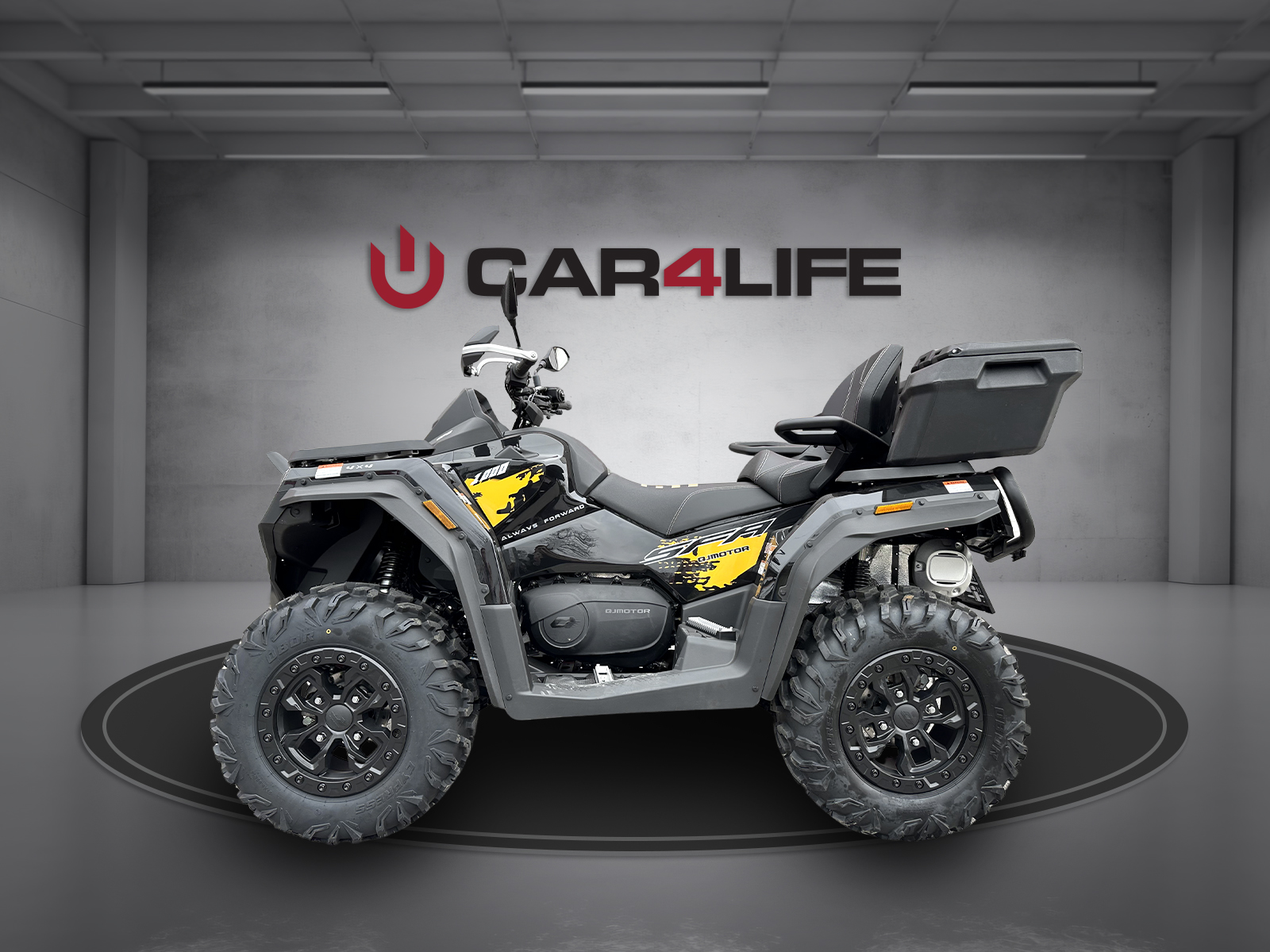 QJ Motors Quad 1000ccm Schwarz