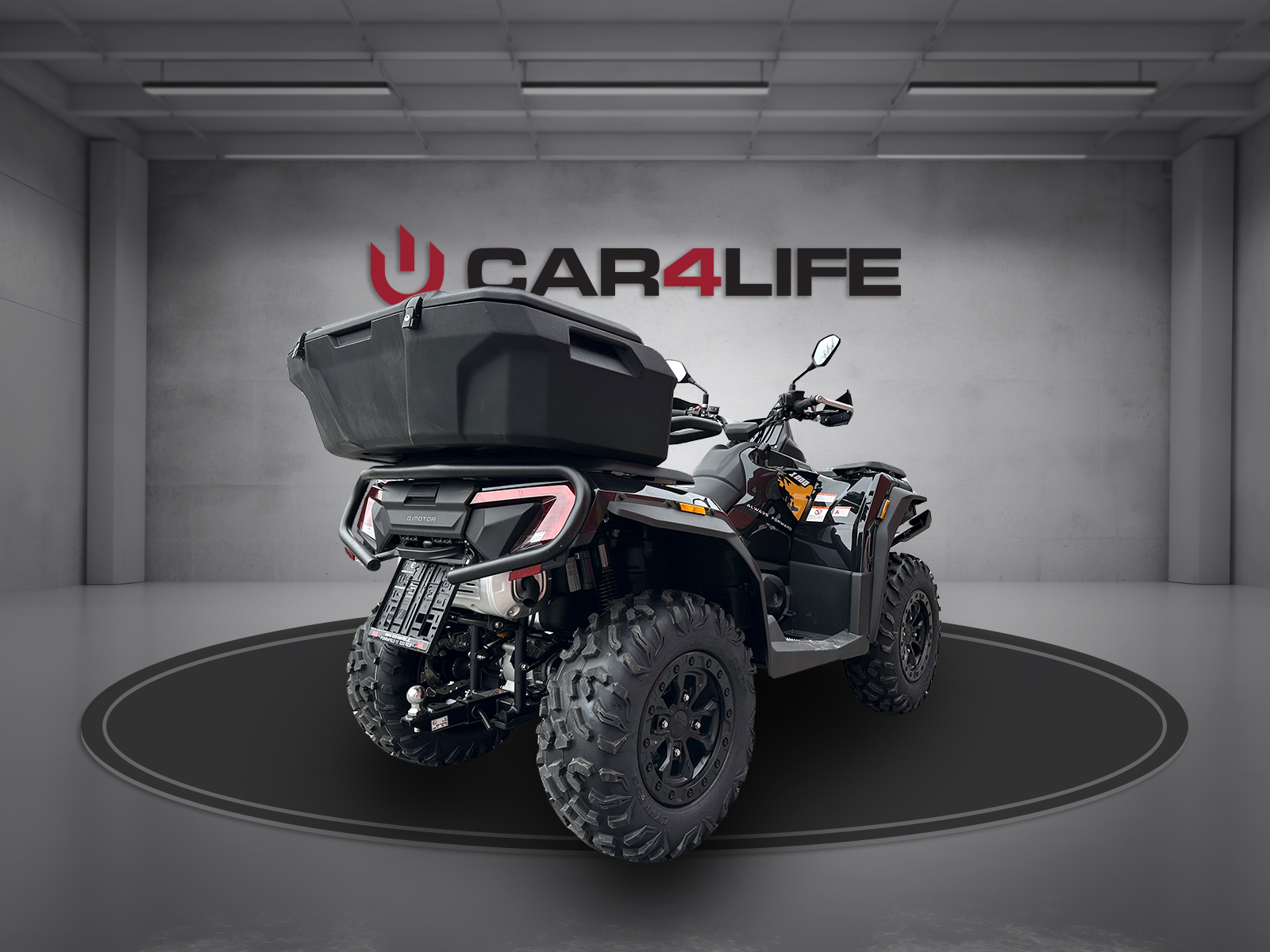 QJ Motors Quad 1000ccm Schwarz