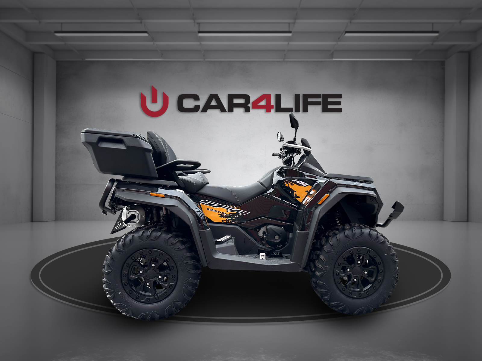 QJ Motors Quad 1000ccm Schwarz