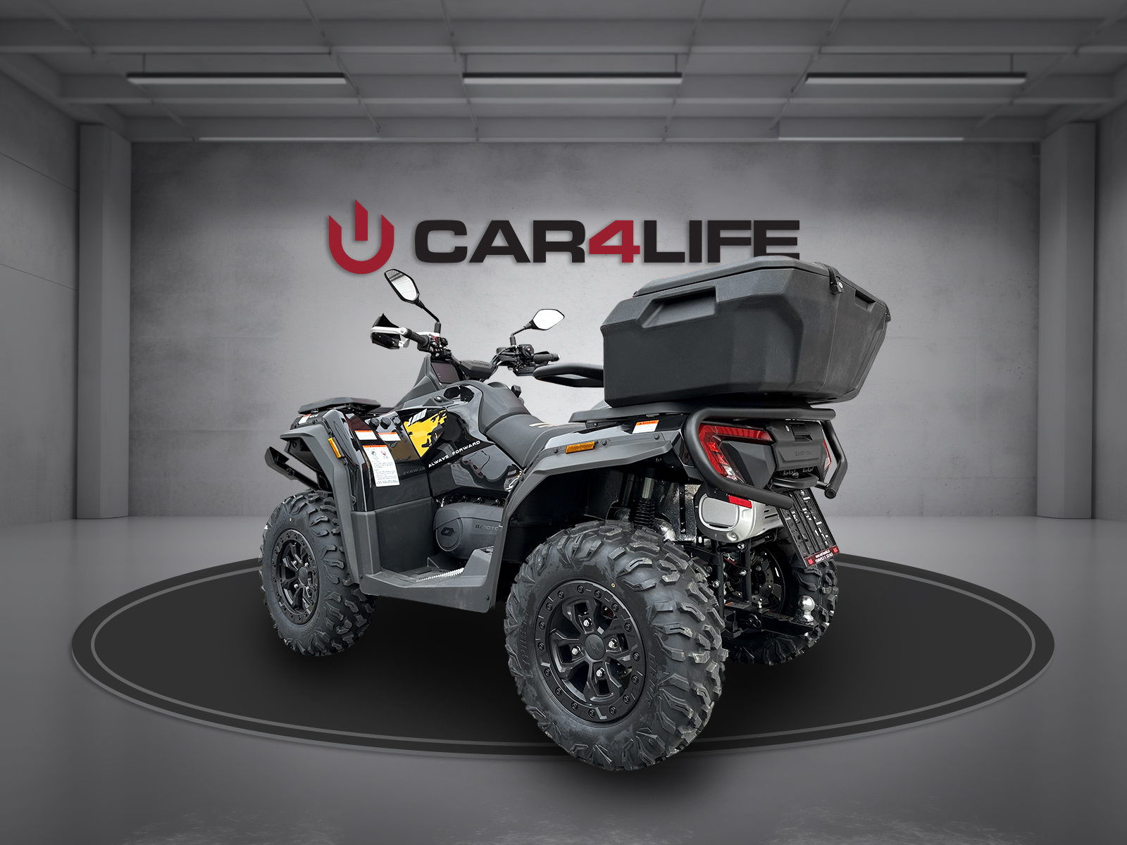 QJ Motors Quad 1000ccm Schwarz