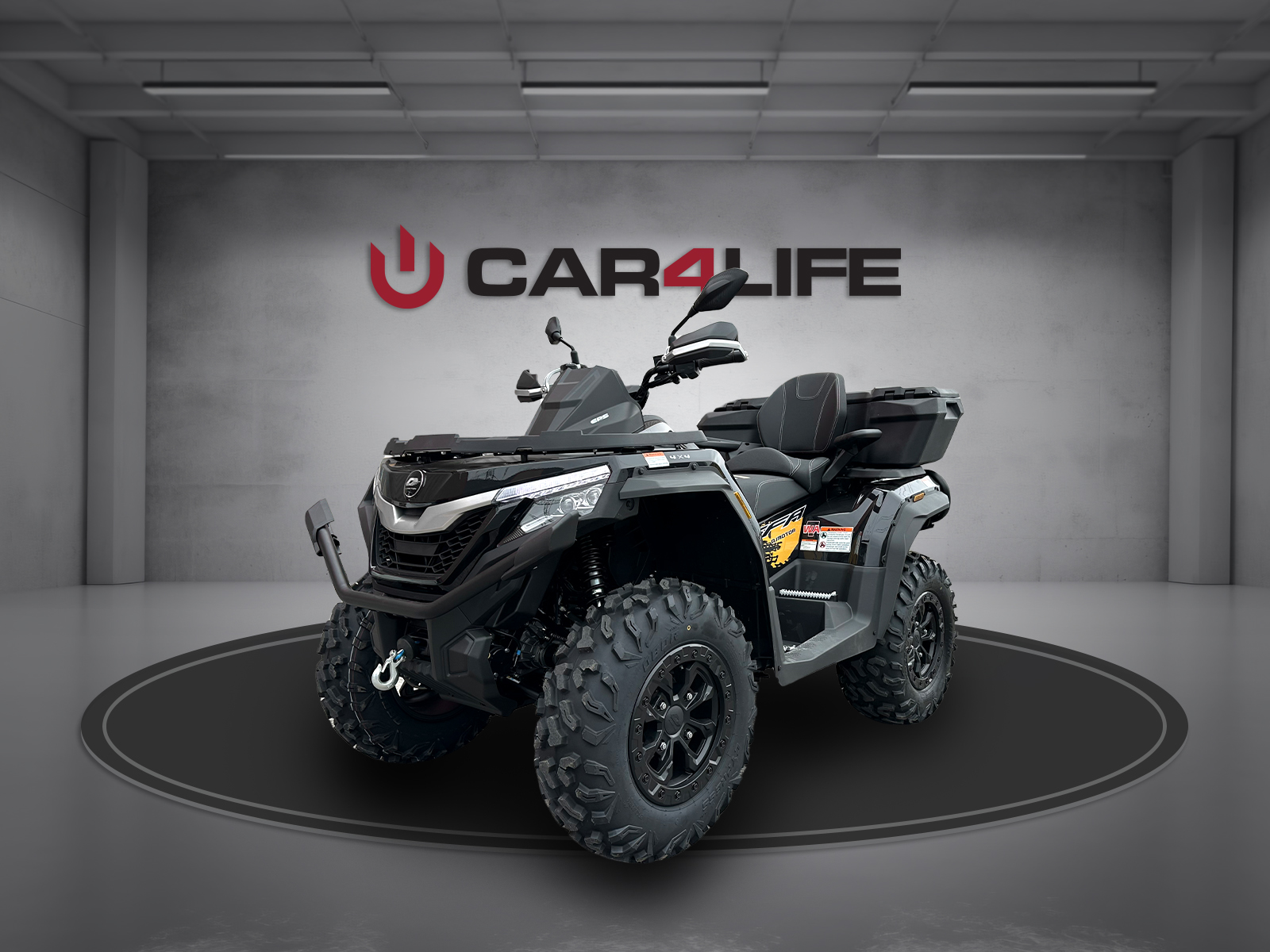 QJ Motors Quad 1000ccm Schwarz